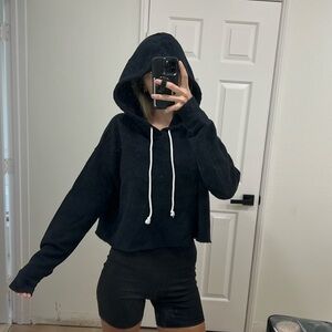 Cropped hoodie